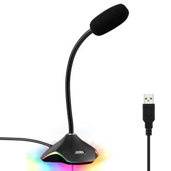 DC 4.5V Metal gooseneck Free adjustment USB Condenser Omnidirectional Microphone Built-in high-resolution decoder chip
DC 4.5V Metal gooseneck Free adjustment USB Condenser Omnidirectional Microphone Built-in high-resolution decoder chip