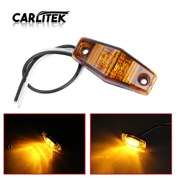 CARLitek Yellow side lights 10-30V Truck Lamp Outline Trailer Outside Lighting Led Side Marker Light Camion Lorry Side Bulb
CARLitek Yellow side lights 10-30V Truck Lamp Outline Trailer Outside Lighting Led Side Marker Light Camion Lorry Side Bulb