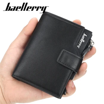 Baellerry Men Wallets Luxury 2020 Designer Leather Wallet Men Card Holder Zipper & Hasp Passport Wallets and Purses QB6218A
Baellerry Men Wallets Luxury 2020 Designer Leather Wallet Men Card Holder Zipper & Hasp Passport Wallets and Purses QB6218A