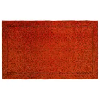 Handmade Orange Vintage Overdyed Turkish Area Rug 168 X270 Cm-5'6''X8'10'' 
Handmade Orange Vintage Overdyed Turkish Area Rug 168 X270 Cm-5'6''X8'10''
