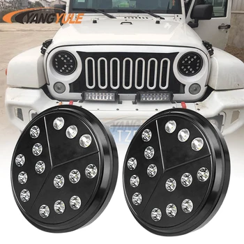 7 inch round LED headlight for jeep wrangler JK 2007+ Hi/Lo Beam car accessories
7 inch round LED headlight for jeep wrangler JK 2007+ Hi/Lo Beam car accessories