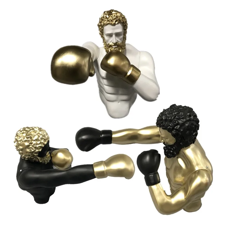 Boxer Home Living Room Entrance Gym Sports Hall Wall Decorations Wall Hanging FRP Ornaments
Boxer Home Living Room Entrance Gym Sports Hall Wall Decorations Wall Hanging FRP Ornaments
