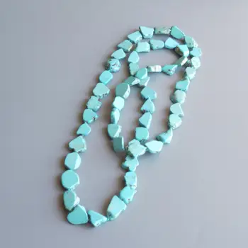 Lii Ji Blue Turquoise Howlite Small Irregular Shape Beads Long Necklace Approx 120cm
Lii Ji Blue Turquoise Howlite Small Irregular Shape Beads Long Necklace Approx 120cm