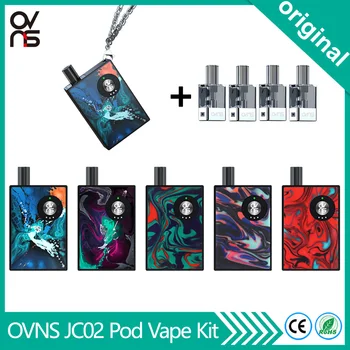 Original Ovns JC02 Pod System Vape Kit Pre Heating 650mAh Battery 1.0ml Cartridge Electronic Cigarette Starter Kit VS pasito Kit
Original Ovns JC02 Pod System Vape Kit Pre Heating 650mAh Battery 1.0ml Cartridge Electronic Cigarette Starter Kit VS pasito Kit