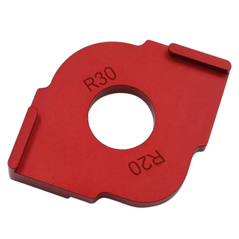 Set of 2 Radius Jig Router Templates Aluminium Alloy Routing Rounded Corners Router Bit Templates for Woodworking RoutingR30 
Set of 2 Radius Jig Router Templates Aluminium Alloy Routing Rounded Corners Router Bit Templates for Woodworking RoutingR30
