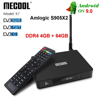 MECOOL K7 Smart Tv Box Android 9.0 Amlogic S905x2 2.4G 5G WIFI LAN 10/100M Bluetooth 4.1 4GB 64GB DVB S2/S DVB T2/T DVB C Tv Box
MECOOL K7 Smart Tv Box Android 9.0 Amlogic S905x2 2.4G 5G WIFI LAN 10/100M Bluetooth 4.1 4GB 64GB DVB S2/S DVB T2/T DVB C Tv Box