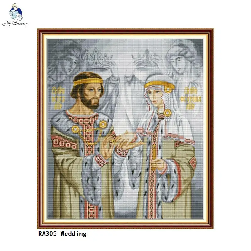 Wedding Stamped Cross stitch kits DMC Needlework Embroidery Cross-Stitch DIY Handwork Crafts Fabric 14CT and 11CT
Wedding Stamped Cross stitch kits DMC Needlework Embroidery Cross-Stitch DIY Handwork Crafts Fabric 14CT and 11CT