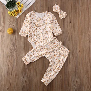 0-18 Months Newborn 3pcs Set Infant Baby Girl Leopard Rompers Jumpsuit Bodysuit Pants Headband Set Baby Girls Clothes Boys Set
0-18 Months Newborn 3pcs Set Infant Baby Girl Leopard Rompers Jumpsuit Bodysuit Pants Headband Set Baby Girls Clothes Boys Set