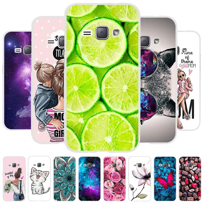 Чехол B для Samsung Galaxy J1 2016 мягкий силиконовый чехол из ТПУ Funda 6 J120 J120F J120H чехлы