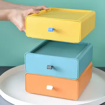 1Pc Office Desktop Multi-Layer Storage Box Drawer Type Sundries Container Plastic Boxes For Sundry Items On The Table
1Pc Office Desktop Multi-Layer Storage Box Drawer Type Sundries Container Plastic Boxes For Sundry Items On The Table
