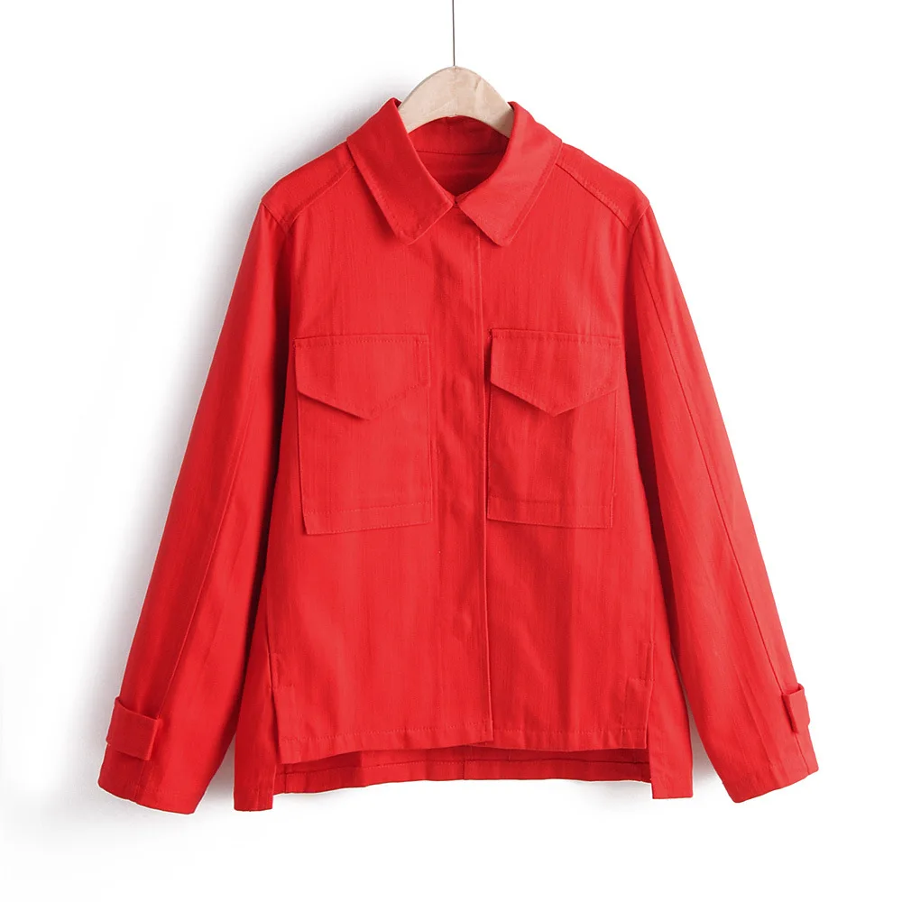 F2843-Europe And America WOMEN'S Dress 19 Spring And Autumn New Style Loose-Fit Fold-down Collar Back Printed Letter Jacket Wome
F2843-Europe And America WOMEN'S Dress 19 Spring And Autumn New Style Loose-Fit Fold-down Collar Back Printed Letter Jacket Wome
