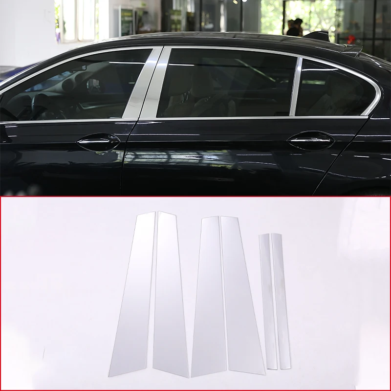 For BMW 5 Series F10 2011-2017 Aluminum Alloy Window Center Pillar Post Cover Strip Trim Sticker B Pillars Trims Car Accessories
For BMW 5 Series F10 2011-2017 Aluminum Alloy Window Center Pillar Post Cover Strip Trim Sticker B Pillars Trims Car Accessories