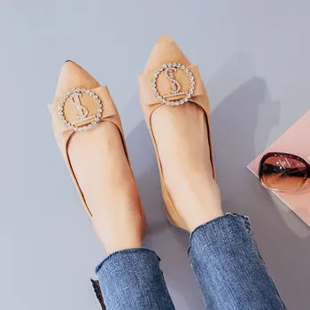 MXHY2019 new spring and autumn flat bottom wild single shoes Korean version of the bright diamond single shoes casual shoes
MXHY2019 new spring and autumn flat bottom wild single shoes Korean version of the bright diamond single shoes casual shoes
