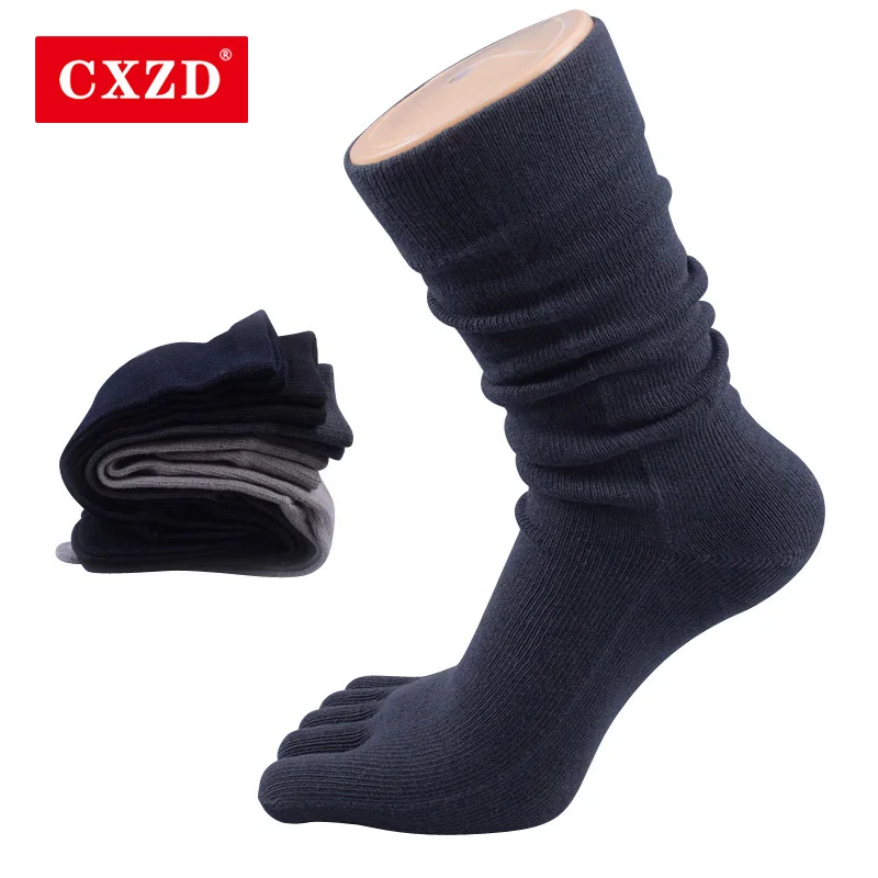 CXZD Quality Spring Summer Cotton Toes Socks Men Breathable Sweat-absorption Five Finger Socks Long Tube Casual Business Sox
CXZD Quality Spring Summer Cotton Toes Socks Men Breathable Sweat-absorption Five Finger Socks Long Tube Casual Business Sox