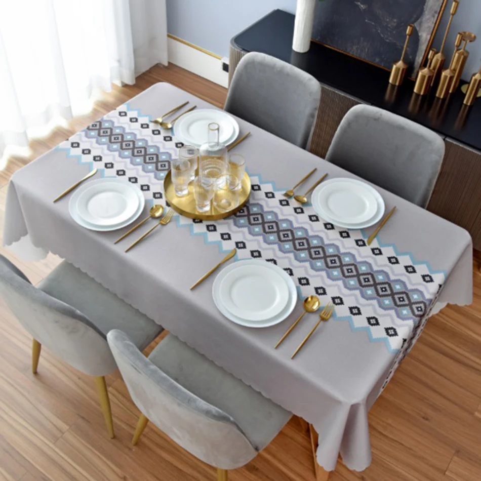 Disposable Rectangular Nordic Household Tablecloth 100% Microfiber Polyester Tablecloth Easy to Clean Waterproof and Oil-proof
Disposable Rectangular Nordic Household Tablecloth 100% Microfiber Polyester Tablecloth Easy to Clean Waterproof and Oil-proof