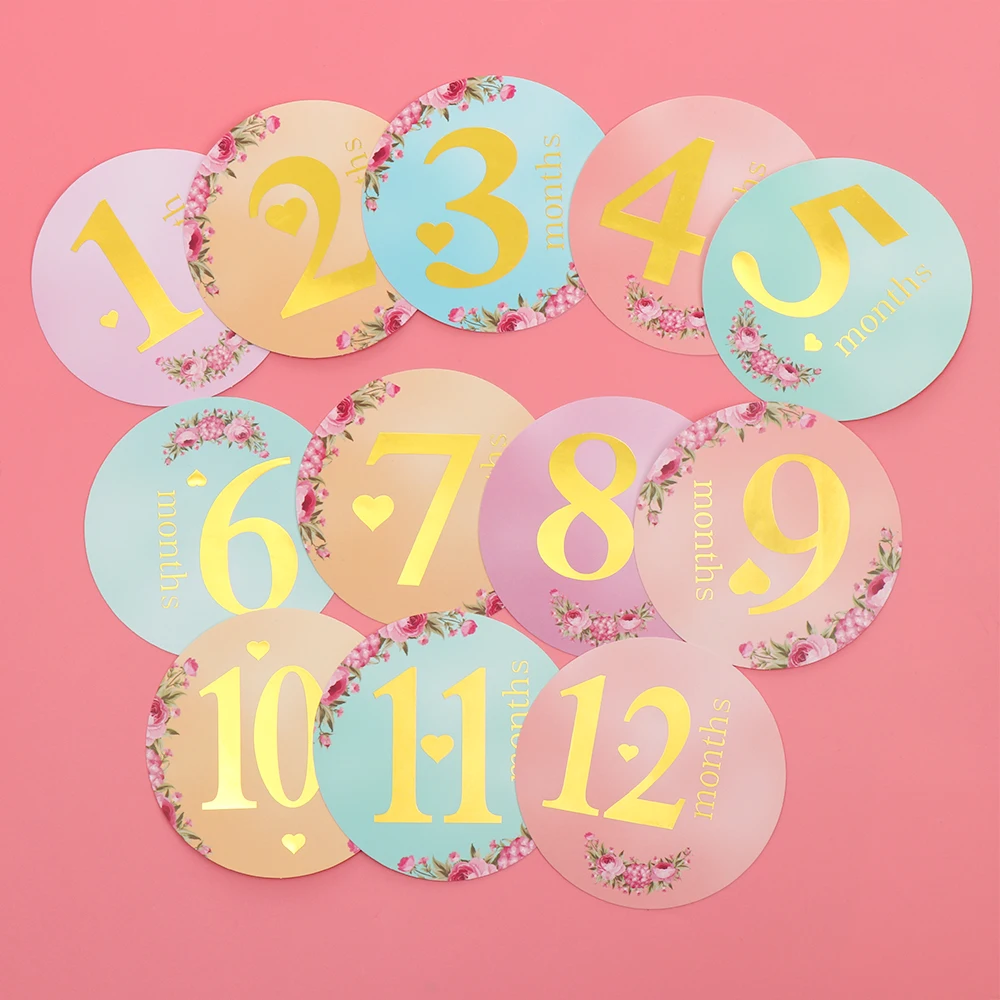 12 Pcs Newborn Month Sticker Baby Photography Milestone Memorial Monthly Kids Commemorative Card Number Photo Props Accessories
12 Pcs Newborn Month Sticker Baby Photography Milestone Memorial Monthly Kids Commemorative Card Number Photo Props Accessories