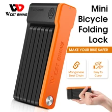 WEST BIKING Bicycle Folding Lock Chain Lock Key Lock Compact and Lightweight Anti-theft Lock Riding Lock Equipment
WEST BIKING Bicycle Folding Lock Chain Lock Key Lock Compact and Lightweight Anti-theft Lock Riding Lock Equipment