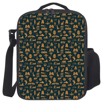 Portable Lunch Bag for Women Men Texture Egypt Animal Pattern Lunch Box Pouch School Food Storage Bags Shoulderbag
Portable Lunch Bag for Women Men Texture Egypt Animal Pattern Lunch Box Pouch School Food Storage Bags Shoulderbag