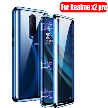 Real me X2 casaes Double Sided Tempered Glass Full Protect Case for Realme X2 pro x 2 pro x2pro case Magnetic Adsorption cover
Real me X2 casaes Double Sided Tempered Glass Full Protect Case for Realme X2 pro x 2 pro x2pro case Magnetic Adsorption cover