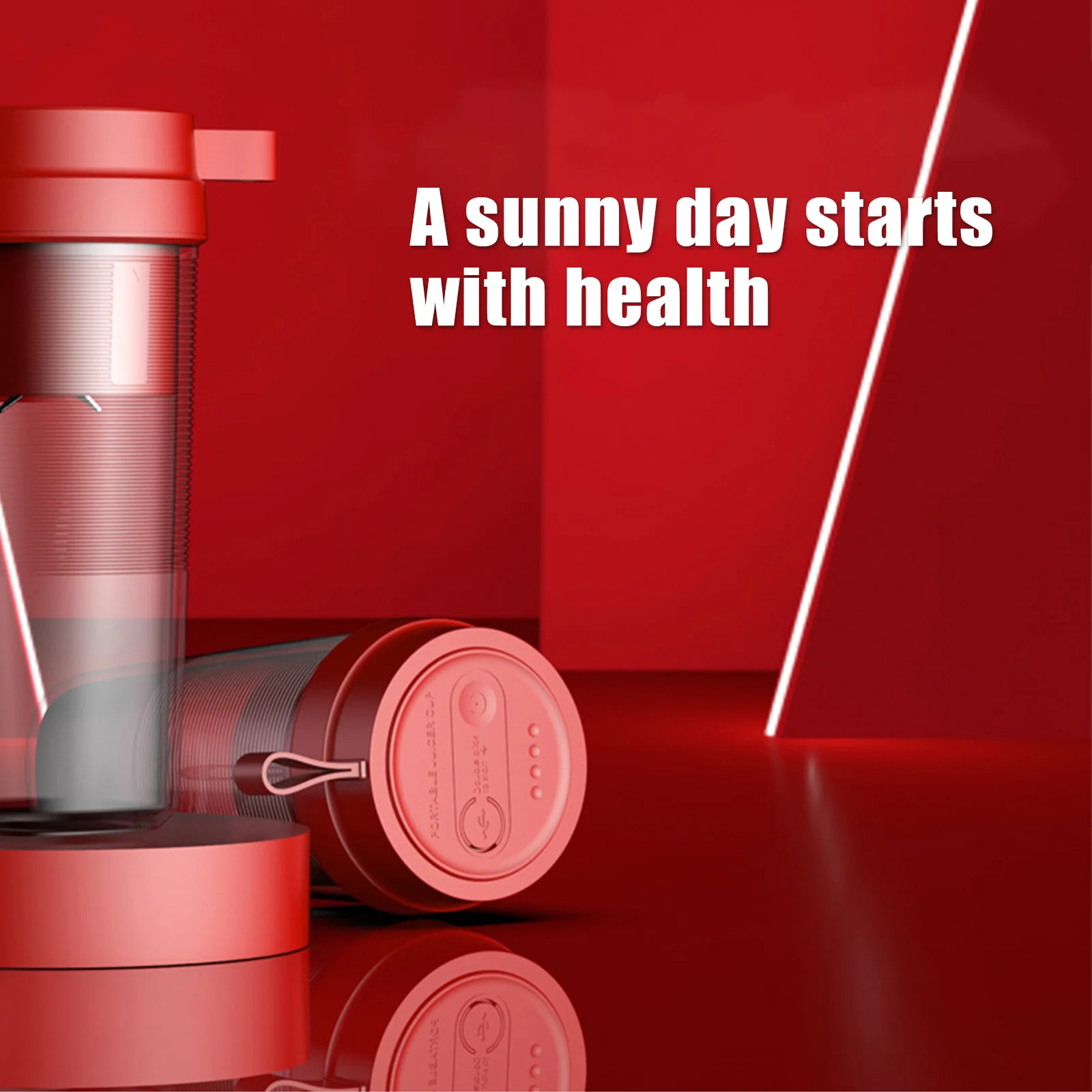 New USB Portable Juicer Home Rechargeable Mini Blender Cup Electric Juice Vegetable Food Mixing Machine | Дом и сад