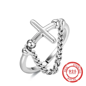 Korean version of genuine sterling silver 925 ring retro style ring crossed fingers female wedding gift sterling silver jewelry
Korean version of genuine sterling silver 925 ring retro style ring crossed fingers female wedding gift sterling silver jewelry