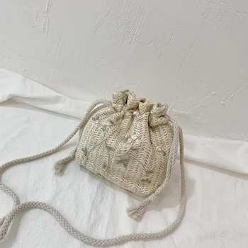 Braided bag girl 2020 new fashion lace 100 lap ins draw rope bucket bag single shoulder oblique satchel bag
Braided bag girl 2020 new fashion lace 100 lap ins draw rope bucket bag single shoulder oblique satchel bag