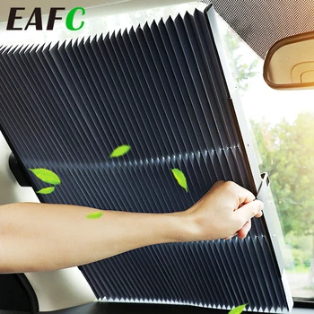 Car Retractable windshield Sun Shade Block sunshade cover Front Rear window foil Curtain for Solar UV protect 46/65/70cm
Car Retractable windshield Sun Shade Block sunshade cover Front Rear window foil Curtain for Solar UV protect 46/65/70cm