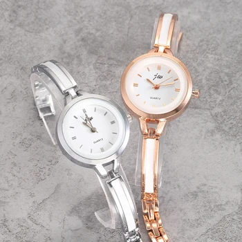 Fashion Slim Chain Diamond Decor Quartz Womens Bracelet Rose Gold Silver Stainless Steel Wrist Watch
Fashion Slim Chain Diamond Decor Quartz Womens Bracelet Rose Gold Silver Stainless Steel Wrist Watch