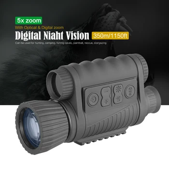 WG650 Night Hunting Instrument Digital Optical Infrared 6X50 Monocular 200M Range Telescope Picture and Video Monocular
WG650 Night Hunting Instrument Digital Optical Infrared 6X50 Monocular 200M Range Telescope Picture and Video Monocular