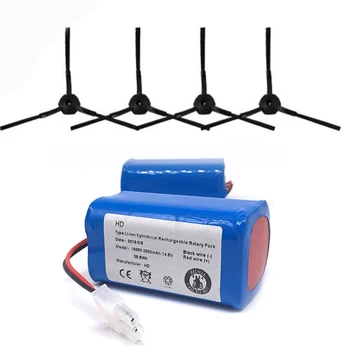 Battery 1x Battery+4x Brush Robotic Vacuum Cleaner Accessories Parts for Ilife V7S A6 V7S Pro Ilife V7S Plus 
Battery 1x Battery+4x Brush Robotic Vacuum Cleaner Accessories Parts for Ilife V7S A6 V7S Pro Ilife V7S Plus