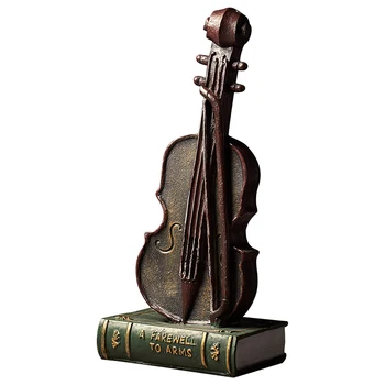 Creative European-Style Vintage Wine Cabinet Violin Home Decorations Coin Bank Clock Living Room Resin Small Furnishings
Creative European-Style Vintage Wine Cabinet Violin Home Decorations Coin Bank Clock Living Room Resin Small Furnishings