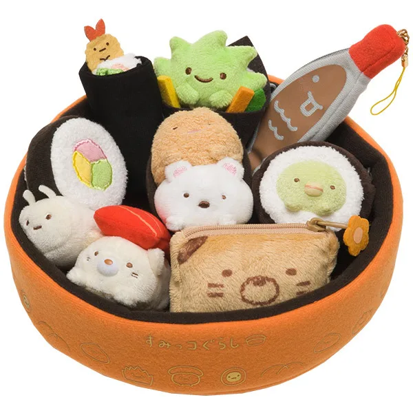 sumikko gurashi sushi plush