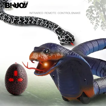 New 1Pcs Mischief SnakeTerrifying Trick or Treat Toy PVC Infrared Remote Control Snake Cobra RC Rattlesnake Toys Christmas Gifts
New 1Pcs Mischief SnakeTerrifying Trick or Treat Toy PVC Infrared Remote Control Snake Cobra RC Rattlesnake Toys Christmas Gifts