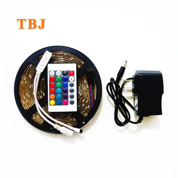 5M RGB 5050 30led/m 150LED ip65 waterproof / Non-waterproof LED Strip light + mini 24Key IR controller + 3A power supply 
5M RGB 5050 30led/m 150LED ip65 waterproof / Non-waterproof LED Strip light + mini 24Key IR controller + 3A power supply