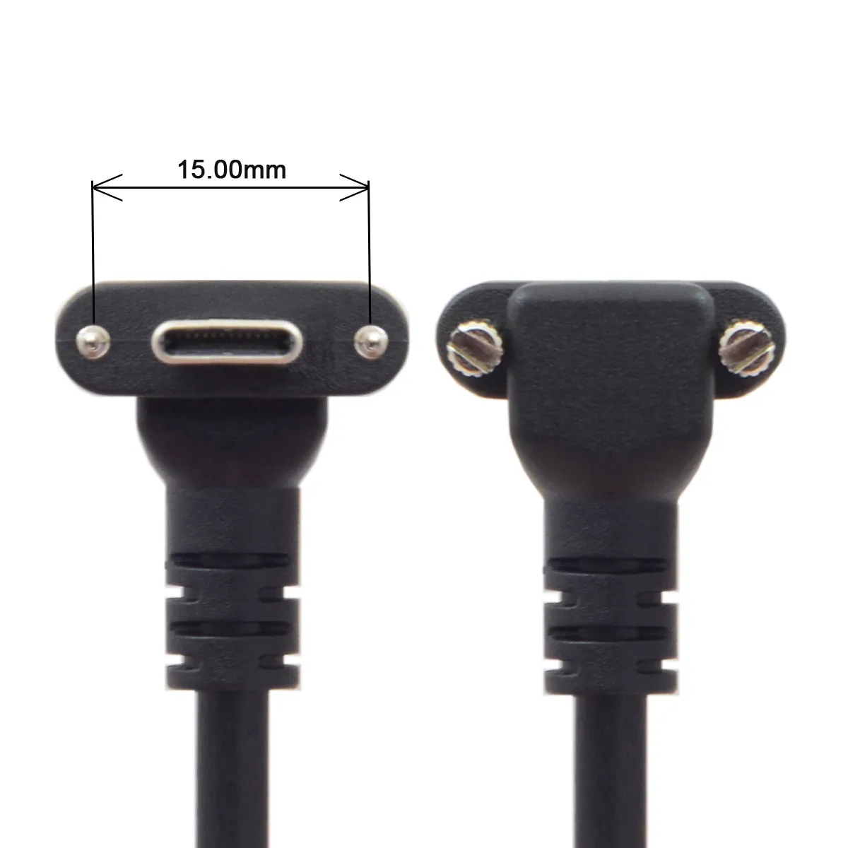 CYSM Up Angled USB 3.1 Type-C Dual Screw Locking to Standard USB3.0 Data Cable
CYSM Up Angled USB 3.1 Type-C Dual Screw Locking to Standard USB3.0 Data Cable