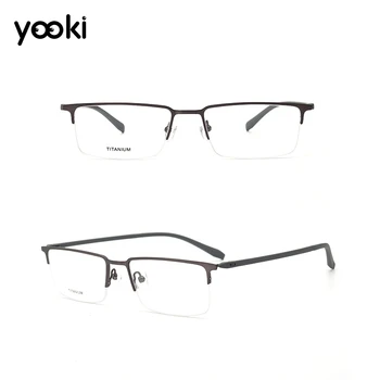 2019 New Spectacle Frame Attractive Mens Distinctive Design Comfortable Titanium Half Frame Square Glasses Frame Eyeglass P8863
2019 New Spectacle Frame Attractive Mens Distinctive Design Comfortable Titanium Half Frame Square Glasses Frame Eyeglass P8863