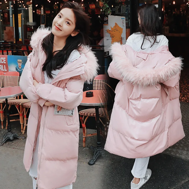 2018 Winter Thick Mid-length Straight-Cut with Fur Collar Pocket Button Sweet Three-dimensional Decoration
2018 Winter Thick Mid-length Straight-Cut with Fur Collar Pocket Button Sweet Three-dimensional Decoration