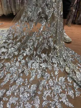 Cyndi-56.6824 fashionable sequins tulle embroidery french net lace fabric for party dress
Cyndi-56.6824 fashionable sequins tulle embroidery french net lace fabric for party dress
