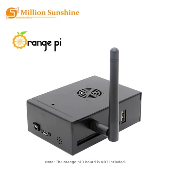 Orange Pi 3 Metal Case with Cooling Fan Set, Protective Case / Shell / Enclosure / Box for Orange Pi 3 OPI1
Orange Pi 3 Metal Case with Cooling Fan Set, Protective Case / Shell / Enclosure / Box for Orange Pi 3 OPI1