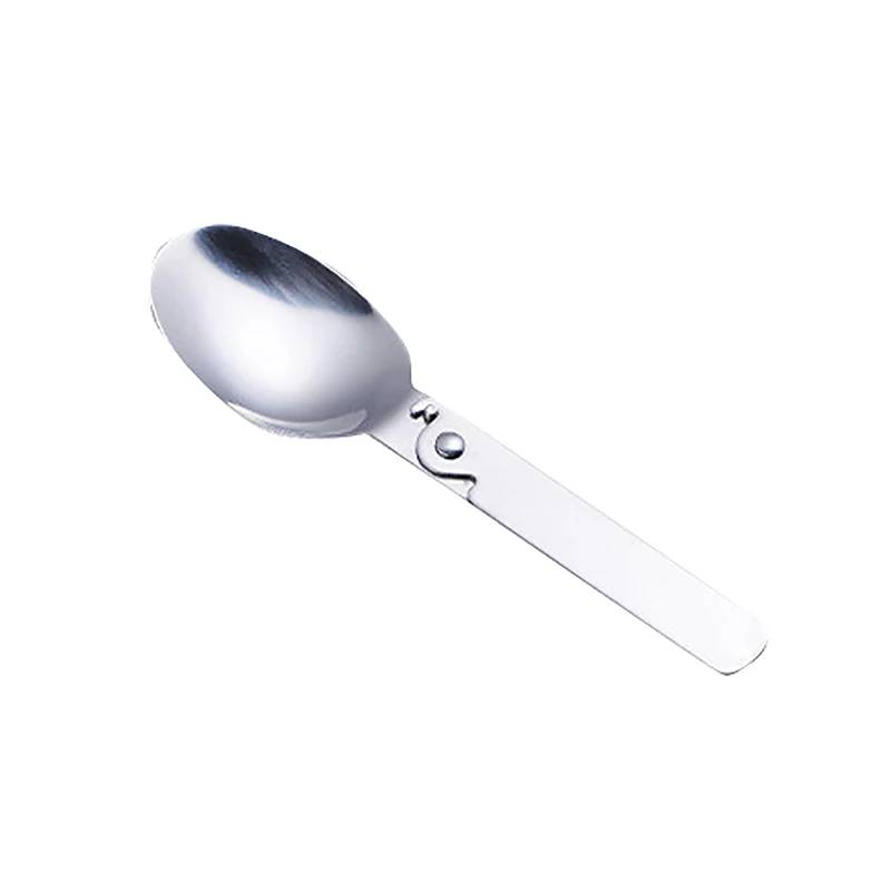 Folding Small Spoon Folding Tablespoon Portable Tableware Outdoor Camping Tableware Stainless Steel Portable Tableware
Folding Small Spoon Folding Tablespoon Portable Tableware Outdoor Camping Tableware Stainless Steel Portable Tableware