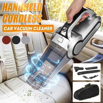 120W Wireless Cordless Car Vacuum cleaner Vacuuming Automobile Auto Portable Handheld Vacuum Cleaner Prower Wet Dry USB Home
120W Wireless Cordless Car Vacuum cleaner Vacuuming Automobile Auto Portable Handheld Vacuum Cleaner Prower Wet Dry USB Home
