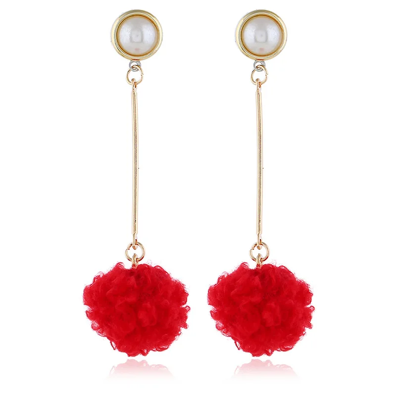 European and American fashion creative new wool ball eardrop long simple set of cute scroll lamb pendant female eardrop
European and American fashion creative new wool ball eardrop long simple set of cute scroll lamb pendant female eardrop
