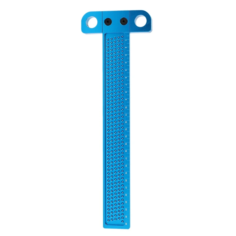 Woodworking T Ruler 260mm Aluminum Alloy Marking Gauge Hole Positioning Crossed Line Scriber Carpenter Measuring Tools
Woodworking T Ruler 260mm Aluminum Alloy Marking Gauge Hole Positioning Crossed Line Scriber Carpenter Measuring Tools