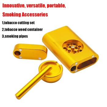 VERSATILE Smoking Pipe Tobacco Storage Pouch Cigarette Weed Accessories Hand Mill Tobacco Cutting Box
VERSATILE Smoking Pipe Tobacco Storage Pouch Cigarette Weed Accessories Hand Mill Tobacco Cutting Box