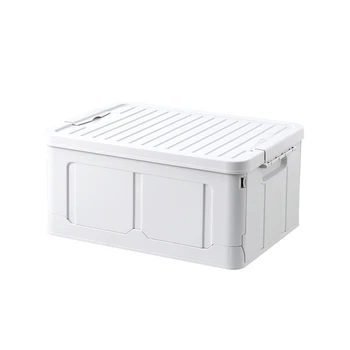 Large Capacity Storage Box Folding Plastic Storage Organizer Clothes Toy Food Sundries Stackable Boxes For Warehous
Large Capacity Storage Box Folding Plastic Storage Organizer Clothes Toy Food Sundries Stackable Boxes For Warehous