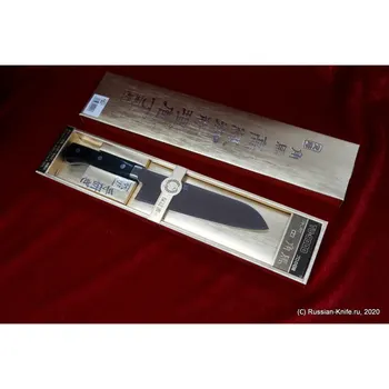 Knife kitchen Santoku tu-9001, 170mm molybdenum-ванадиевая steel, handle-Wood 
Knife kitchen Santoku tu-9001, 170mm molybdenum-ванадиевая steel, handle-Wood