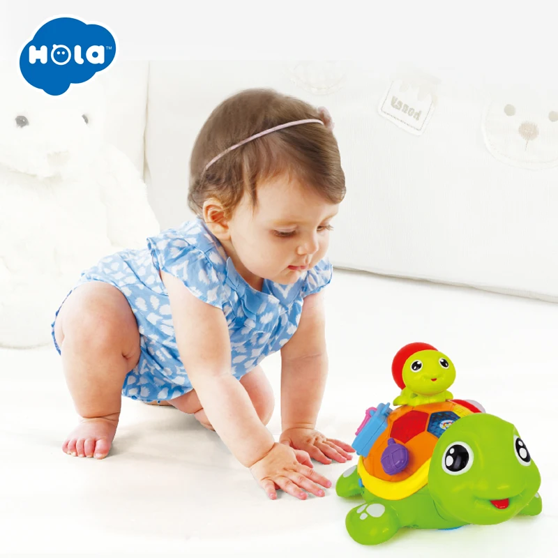 HOLA TOYS 868 Parent-Child Tortoise Interactive B/O Electric Animal Puzzle Turtle Toddler Crawling Baby Toys Gitfts
HOLA TOYS 868 Parent-Child Tortoise Interactive B/O Electric Animal Puzzle Turtle Toddler Crawling Baby Toys Gitfts