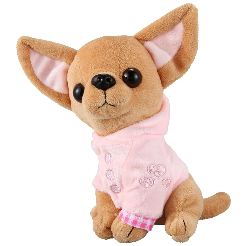 1 шт. 17 см щенок чихуахуа детская игрушка кавайная имитация животного кукла
