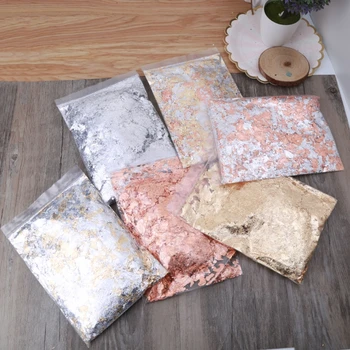 20g Gold Silver Gilding Flakes Metallic Foil Flakes Glitter for Painting Art Craft Nail Art Resin Fillings Jewelry Making
20g Gold Silver Gilding Flakes Metallic Foil Flakes Glitter for Painting Art Craft Nail Art Resin Fillings Jewelry Making
