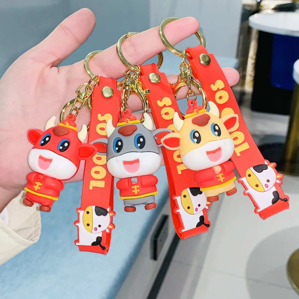 Classic Cute Zodiac Ox Keychain Men Women Car Key Chain Jewelry Pu Leather Key Rings Bag Charm Fashion Small Gift F598647
Classic Cute Zodiac Ox Keychain Men Women Car Key Chain Jewelry Pu Leather Key Rings Bag Charm Fashion Small Gift F598647